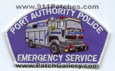Port Authority Police Department Emergency Service (New York)
Scan By: PatchGallery.com
Keywords: papd dept. jersey rescue