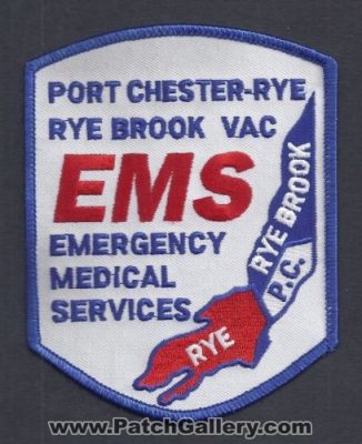 Port Chester Rye Rye Brook Emergency Medical Services (New York)
Thanks to Paul Howard for this scan.
Keywords: ems vac p.c. emt paramedic ambulance