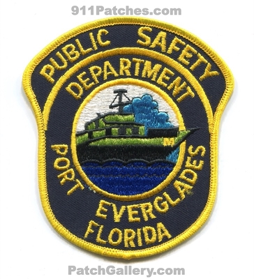 Port Everglades Public Safety Department Patch (Florida)
Scan By: PatchGallery.com
Keywords: dept. of dps fire ems police