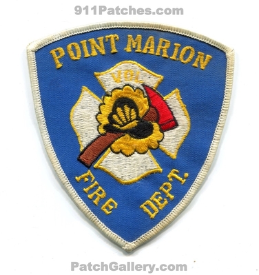 Port Marion Volunteer Fire Department Patch (Pennsylvania)
Scan By: PatchGallery.com
Keywords: vol. dept.