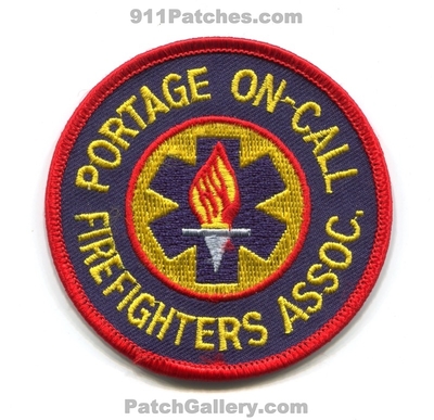 Portage On-Call Firefighters Association Patch (Michigan)
Scan By: PatchGallery.com
Keywords: fire department dept. assn. assoc.