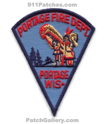 Portage Fire Department Patch (Wisconsin)
Scan By: PatchGallery.com
Keywords: dept. wis.