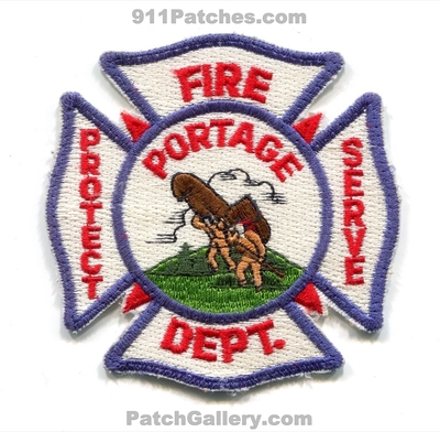 Portage Fire Department Patch (Wisconsin)
Scan By: PatchGallery.com
Keywords: dept.