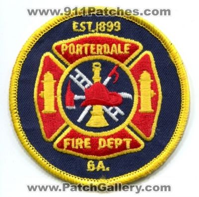 Porterdale Fire Department (Georgia)
Scan By: PatchGallery.com
Keywords: dept. ga.