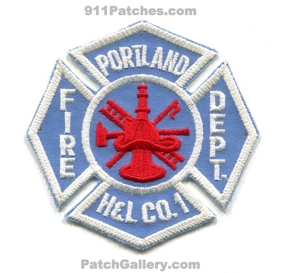 Portland Fire Department Hook and Ladder Company 1 Patch (Pennsylvania)
Scan By: PatchGallery.com
Keywords: dept. h&l co. number no. #1