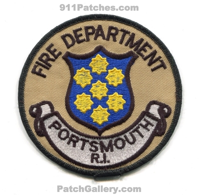 Portsmouth Fire Department Patch (Rhode Island)
Scan By: PatchGallery.com
Keywords: dept.