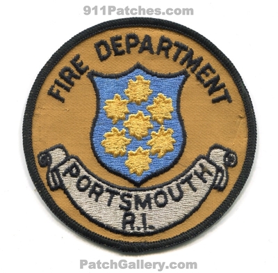 Portsmouth Fire Department Patch (Rhode Island)
Scan By: PatchGallery.com
Keywords: dept.