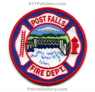 Post Falls Fire Department Patch (Idaho)
Scan By: PatchGallery.com
Keywords: dept.