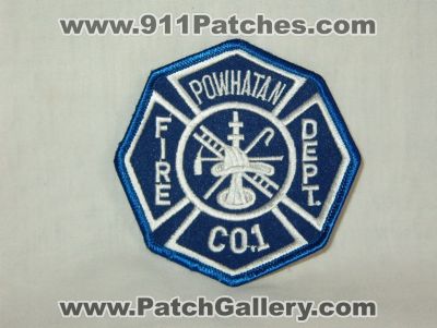 Powhatan Fire Department Company 1 (Virginia)
Thanks to Walts Patches for this picture.
Keywords: dept. co. #1