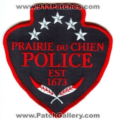 Prairie Du Chien Police Department (Wisconsin)
Scan By: PatchGallery.com
