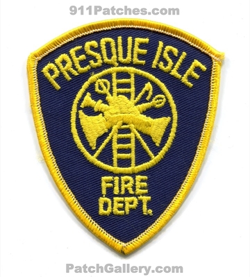 Presque Isle Fire Department Patch (Maine)
Scan By: PatchGallery.com
Keywords: dept.