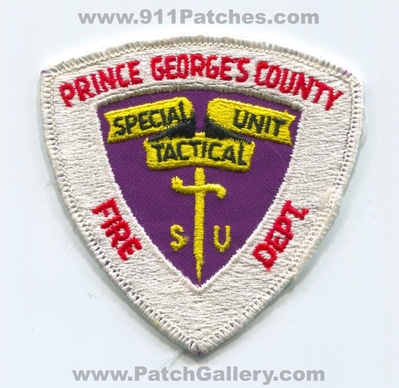 Prince Georges County Fire EMS Department Special Tactical Unit Patch (Maryland)
Scan By: PatchGallery.com
Keywords: co. dept. su semper eadem