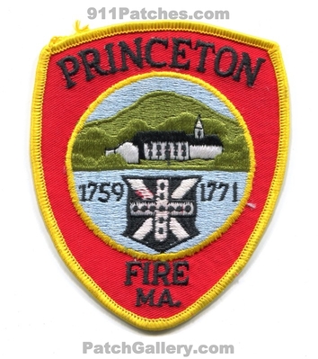 Princeton Fire Department Patch (Massachusetts)
Scan By: PatchGallery.com
Keywords: dept. 1759 1771