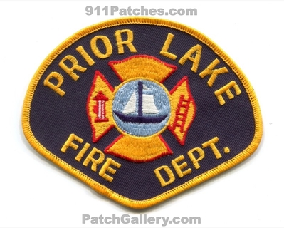 Prior Lake Fire Department Patch (Minnesota)
Scan By: PatchGallery.com
Keywords: dept.