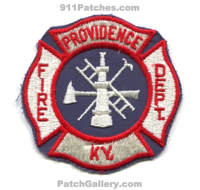 Providence Fire Department Patch (Kentucky)
Scan By: PatchGallery.com
Keywords: dept.