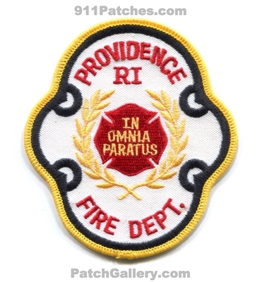 Providence Fire Department Patch (Rhode Island)
Scan By: PatchGallery.com
Keywords: dept. in omnia paratus