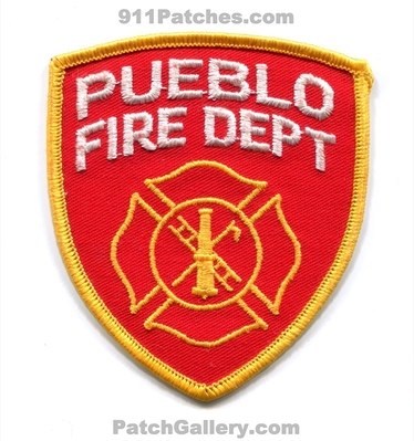 Pueblo Fire Department Patch (Colorado)
[b]Scan From: Our Collection[/b]
Keywords: dept.