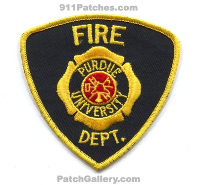 Purdue University Fire Department Patch (Indiana)
Scan By: PatchGallery.com

