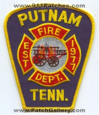 Putnam Fire Department (Tennessee)
Scan By: PatchGallery.com
Keywords: dept. tenn.