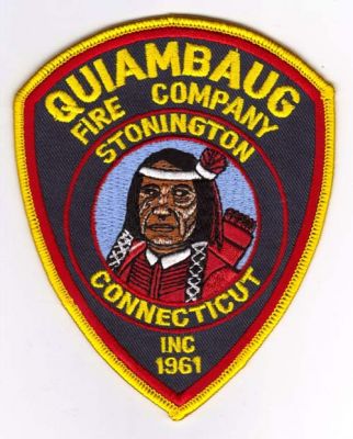 Quiambaug Fire Company
Thanks to Michael J Barnes for this scan.
Keywords: connecticut stonington