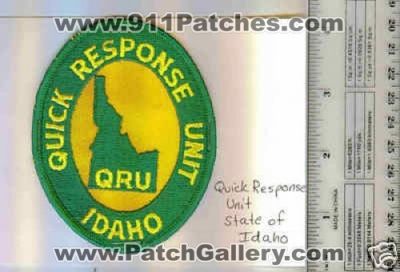 Quick Response Unit (Idaho)
Thanks to Mark C Barilovich for this scan.
Keywords: qru ems