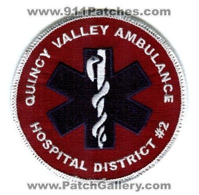 Quincy Valley Ambulance Hospital District 2 (Washington)
Scan By: PatchGallery.com
Keywords: ems number no. #2 emt paramedic