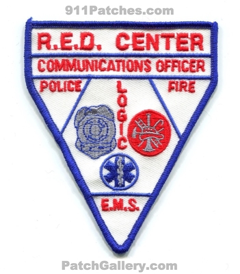Regional Emergency Dispatch Center Communications Officer Patch (Illinois)
Scan By: PatchGallery.com
Keywords: red r.e.d. 911 dispatcher fire ems police logic