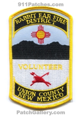 Rabbit Ear Volunteer Fire District Union County Patch (New Mexico)
Scan By: PatchGallery.com
Keywords: vol. dist. department dept. co.
