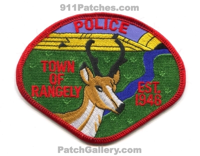 Rangely Police Department Patch (Colorado)
Scan By: PatchGallery.com
Keywords: town of dept. est. 1946