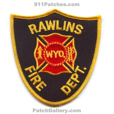 Rawlins Fire Department Patch (Wyoming)
Scan By: PatchGallery.com
Keywords: dept. wyo.