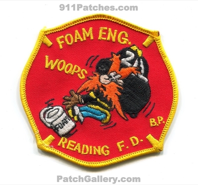 Reading Fire Department Foam Engine 2 Patch (Pennsylvania)
Scan By: PatchGallery.com
Keywords: dept. woops eng. station yosemite sam