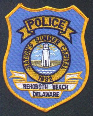 Rehoboth Beach Police
Thanks to EmblemAndPatchSales.com for this scan.
Keywords: delaware
