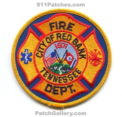 Red Bank Fire Department Patch (Tennessee)
Scan By: PatchGallery.com
Keywords: city of dept. 1971