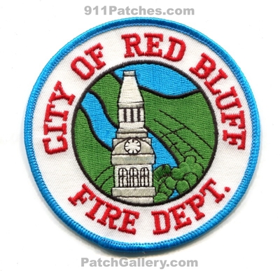 Red Bluff Fire Department Patch (California)
Scan By: PatchGallery.com
Keywords: city of dept.