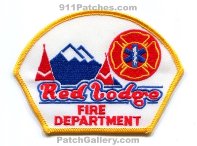 Red Lodge Fire Department Patch (Montana)
Scan By: PatchGallery.com
Keywords: dept.