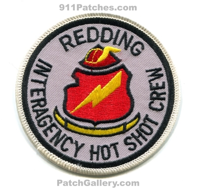 Redding Interagency HotShot Crew Forest Fire Wildfire Wildland Patch (California)
Scan By: PatchGallery.com
