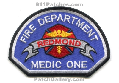 Redmond Fire Department Medic One Patch (Washington)
Scan By: PatchGallery.com
Keywords: dept. 1 ambulance ems emt paramedic