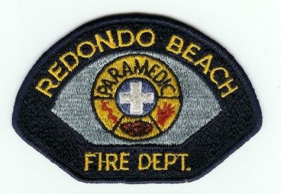 Redondo Beach Fire Dept Paramedic
Thanks to PaulsFirePatches.com for this scan.
Keywords: california department
