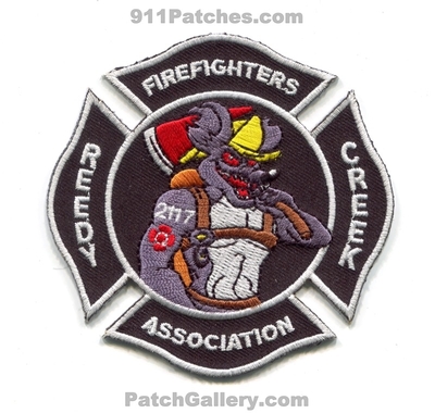 Reedy Creek Firefighters Association IAFF Local 2117 Patch (Florida)
[b]Scan From: Our Collection[/b]
Keywords: assoc. assn. union fire department dept.