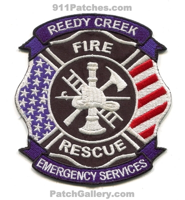 Reedy Creek Fire Rescue Department Emergency Services Patch (Florida)
[b]Scan From: Our Collection[/b]
Keywords: dept. es walt disney world wdw