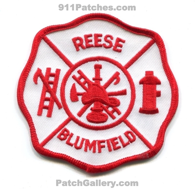 Reese Blumfield Fire Department Patch (Michigan)
Scan By: PatchGallery.com
Keywords: dept.