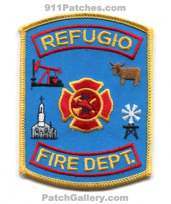 Refugio Fire Department Patch (Texas)
Scan By: PatchGallery.com
Keywords: dept.