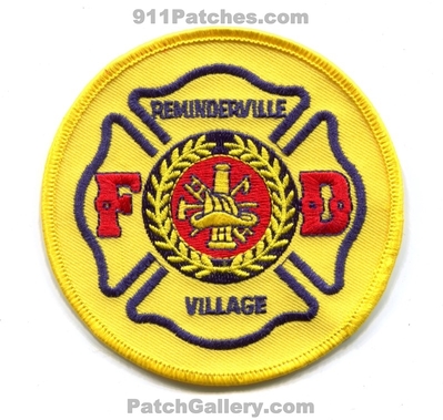 Reminderville Village Fire Department Patch (Ohio)
Scan By: PatchGallery.com
Keywords: dept.