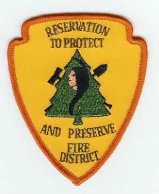Reservation Fire District
Thanks to PaulsFirePatches.com for this scan.
Keywords: california