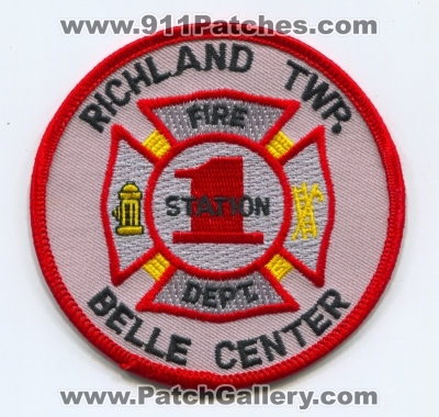 Richland Township Fire Department Station 1 Belle Center (Ohio)
Scan By: PatchGallery.com
Keywords: twp. dept.