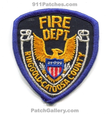 Ringgold Catoosa County Fire Department Patch (Georgia)
Scan By: PatchGallery.com
Keywords: co. dept.