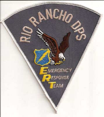 Rio Rancho DPS Emergency Response Team
Thanks to EmblemAndPatchSales.com for this scan.
Keywords: new mexico police department of public safety ert