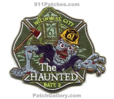 Riverside County Fire Department Station 61 Patch (California)
Scan By: PatchGallery.com
Keywords: co. dept. rivcofd engine squad company co. wildomar city the haunted batt. battalion chief