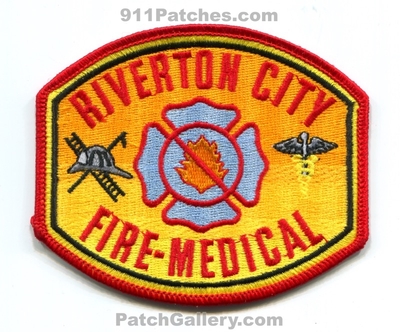 Riverton City Fire Medical Department Patch (Utah)
Scan By: PatchGallery.com
Keywords: dept. ems