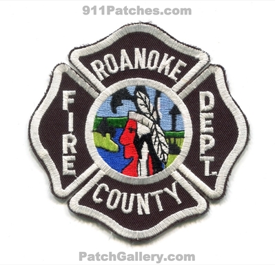 Roanoke County Fire Department Patch (Virginia)
Scan By: PatchGallery.com
Keywords: co. dept.